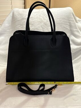 Row Style Leather Tote